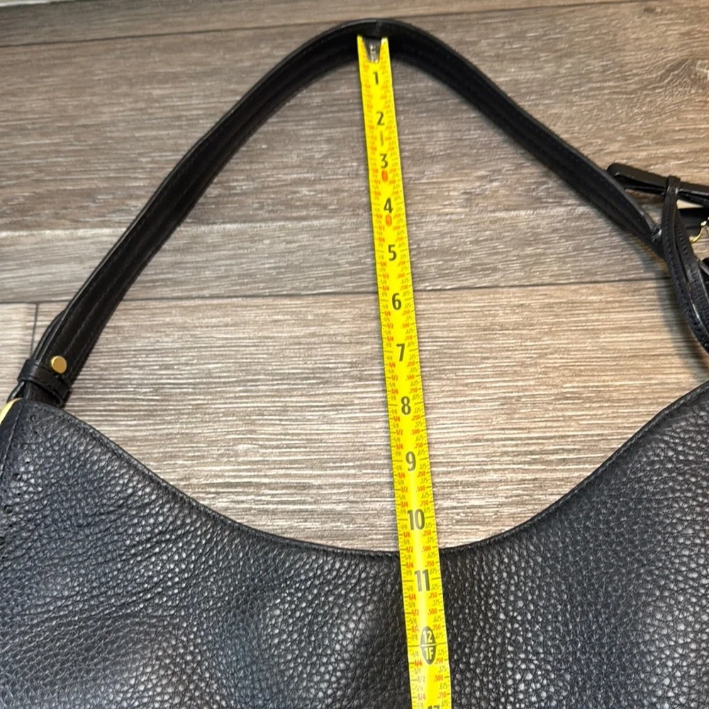 Kate Spade Black Leather Hobo Bag